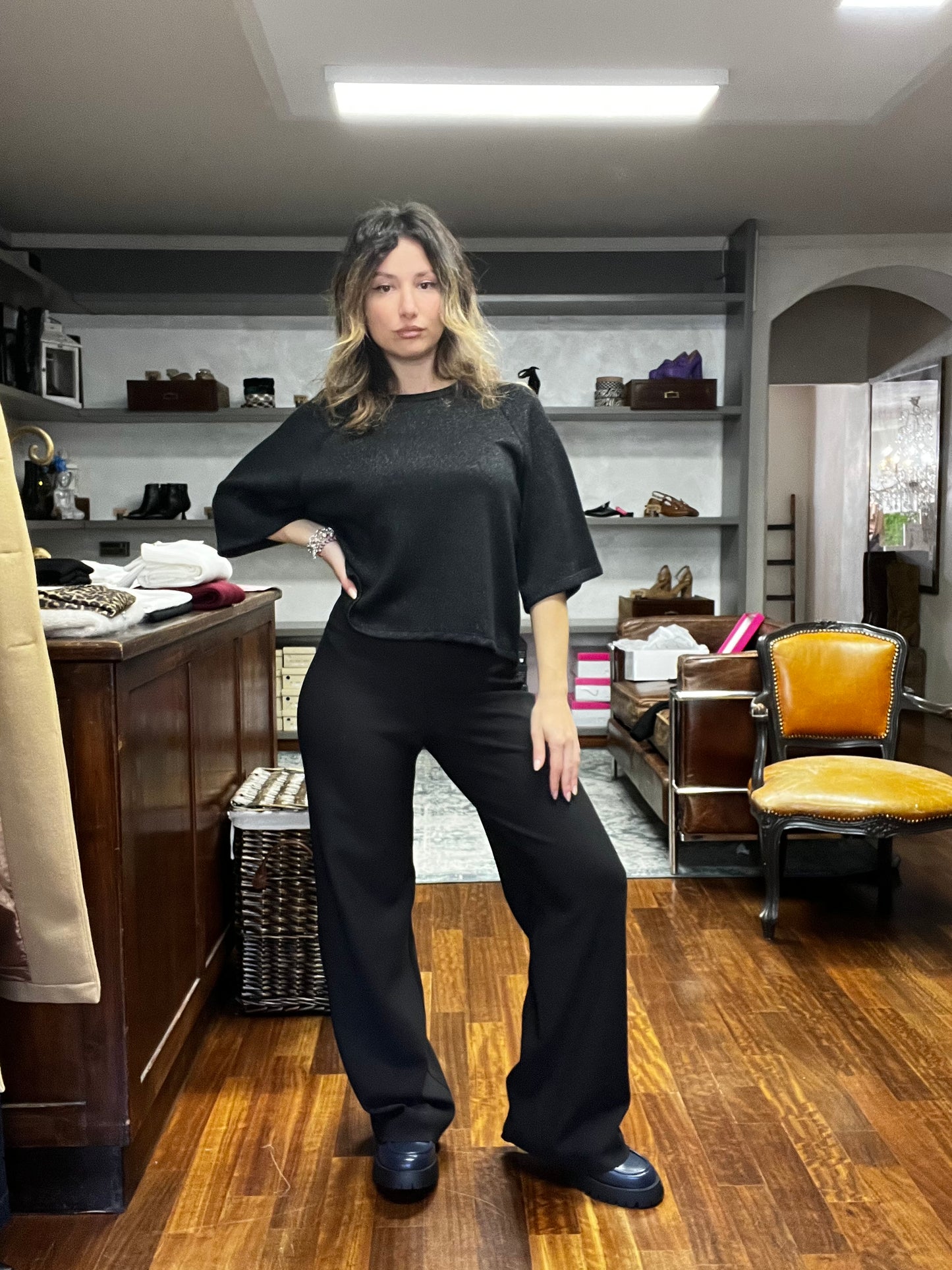 Only- clever hw wide pant