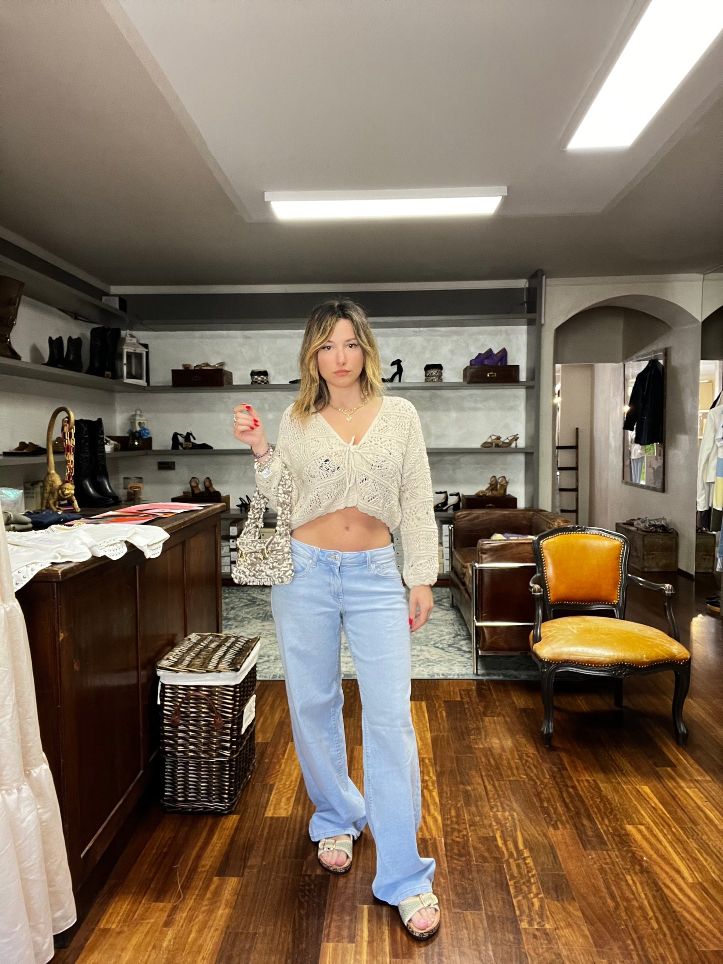 Only Judy- low wide leg denim