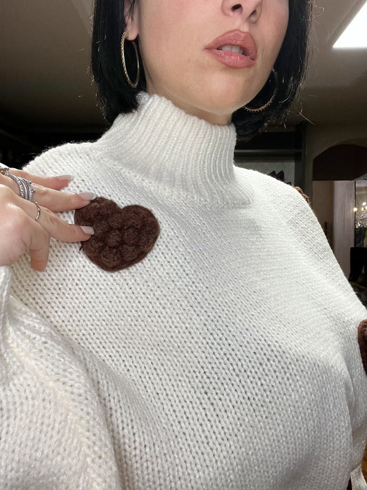 Maglione Lokita cuori