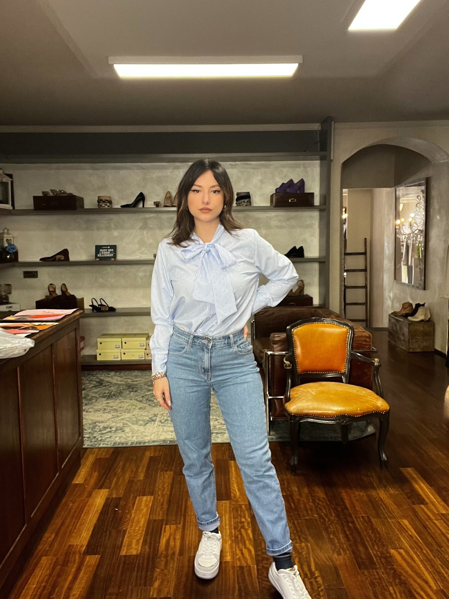 Maddie jeans mom fit - Galleria 77
