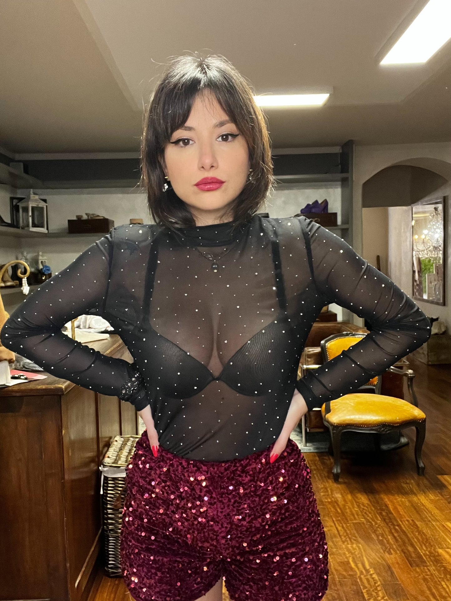 Winter Tales - Maglia sparkling - Galleria 77