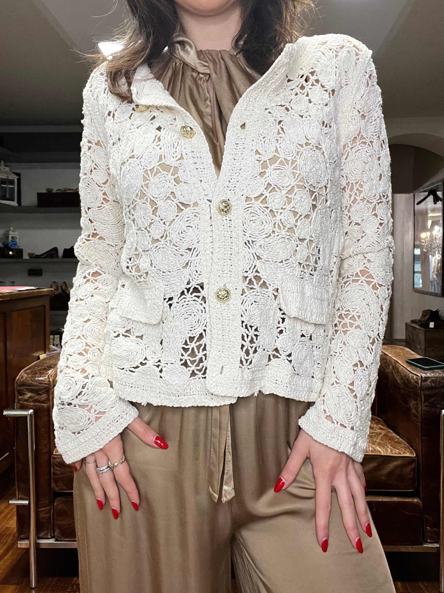Maglia Crochet Dixie
