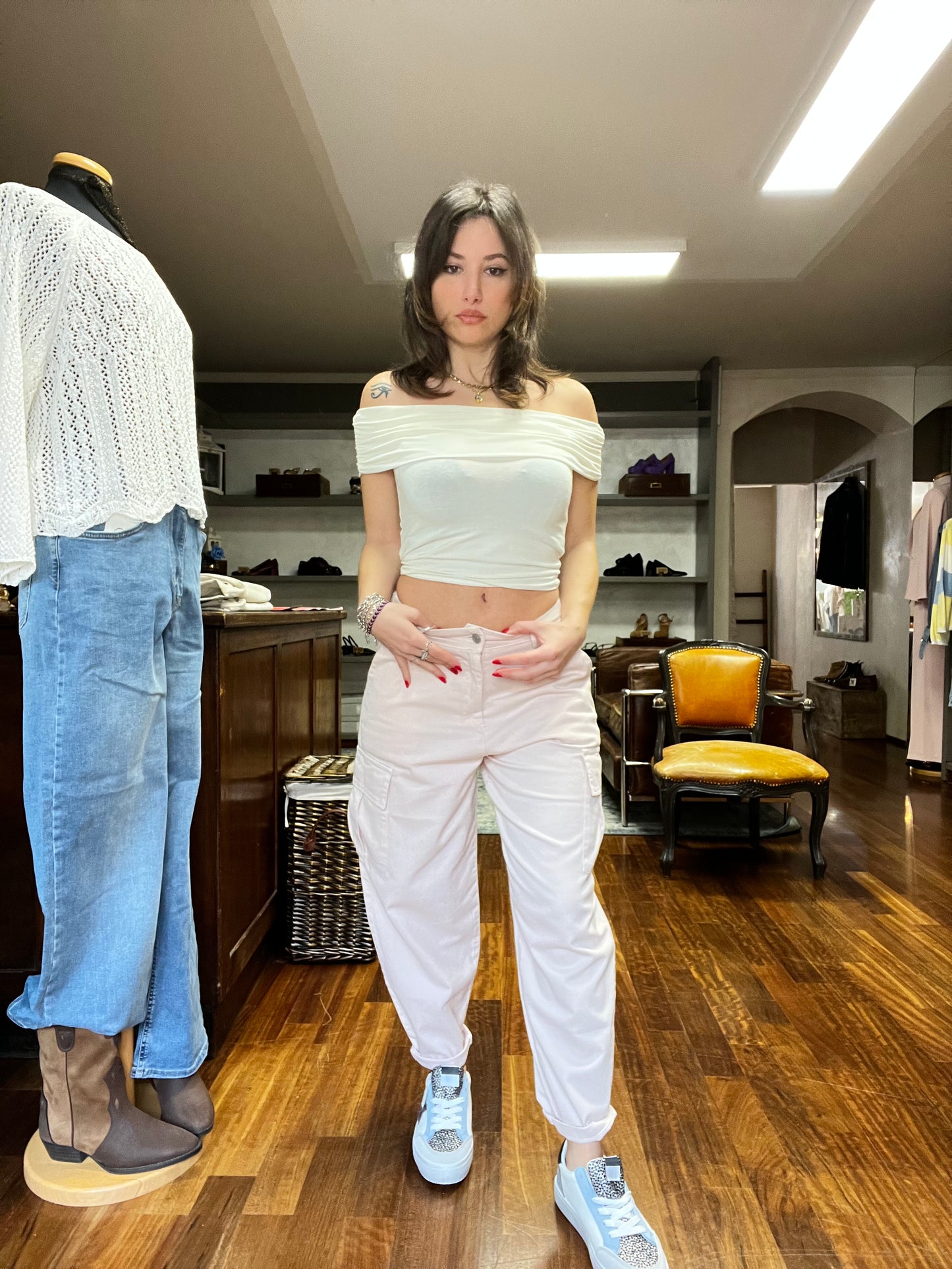 Egg - Pantalone Cargo