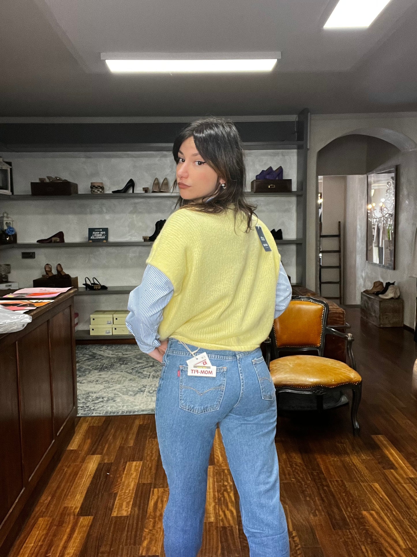 Maddie jeans mom fit - Galleria 77