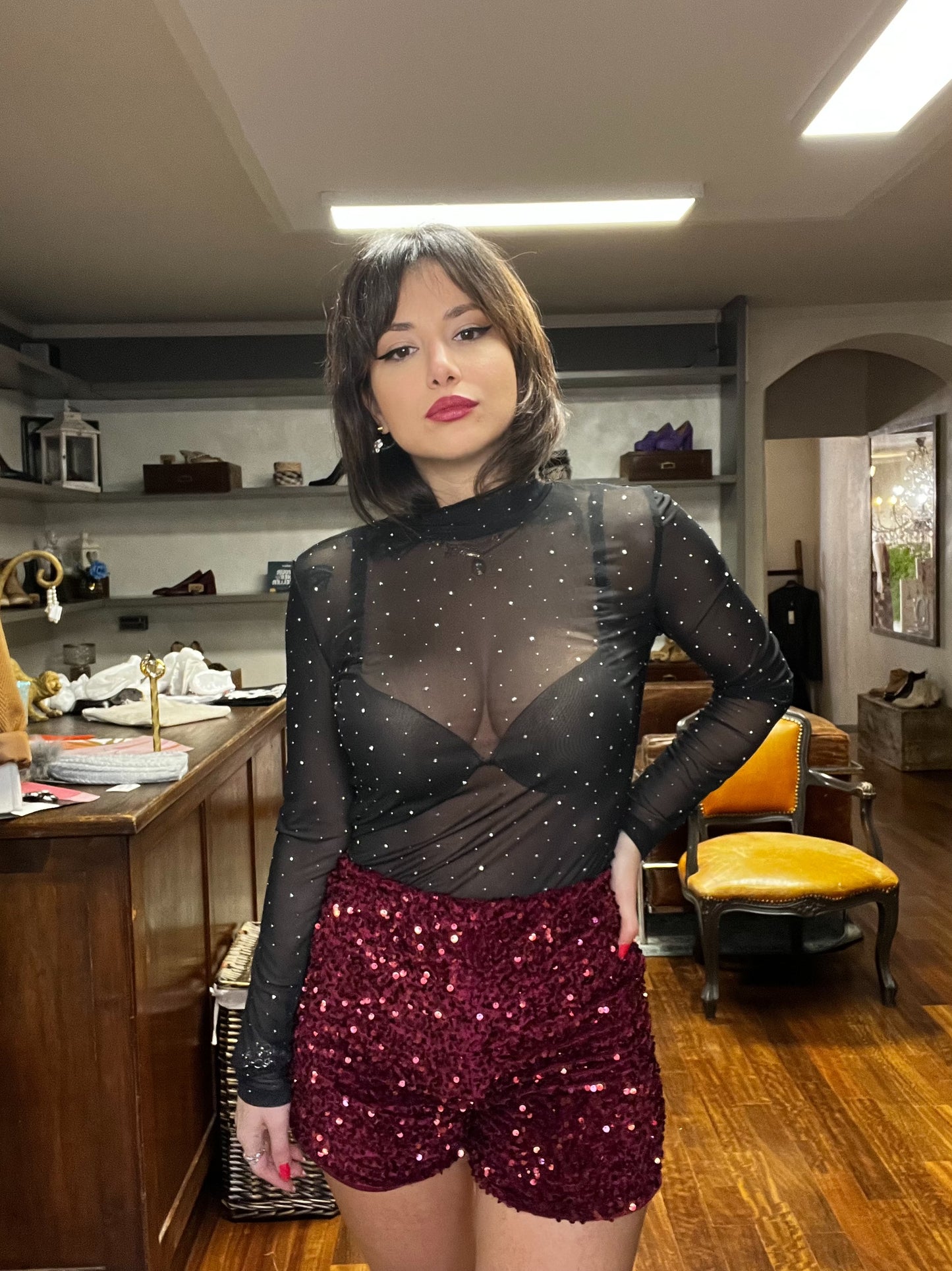 Winter Tales - Maglia sparkling - Galleria 77