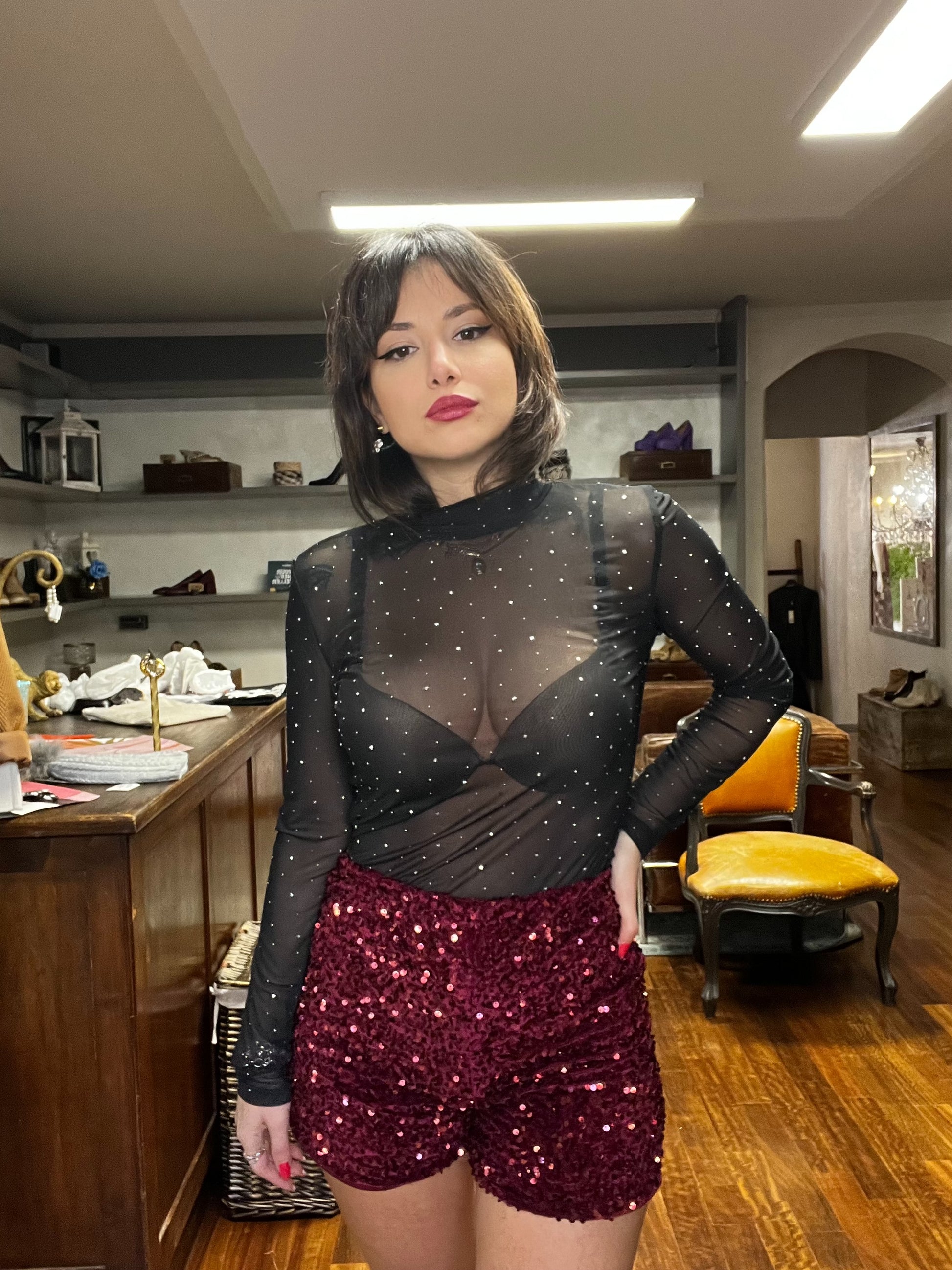 Winter Tales - Maglia sparkling - Galleria 77