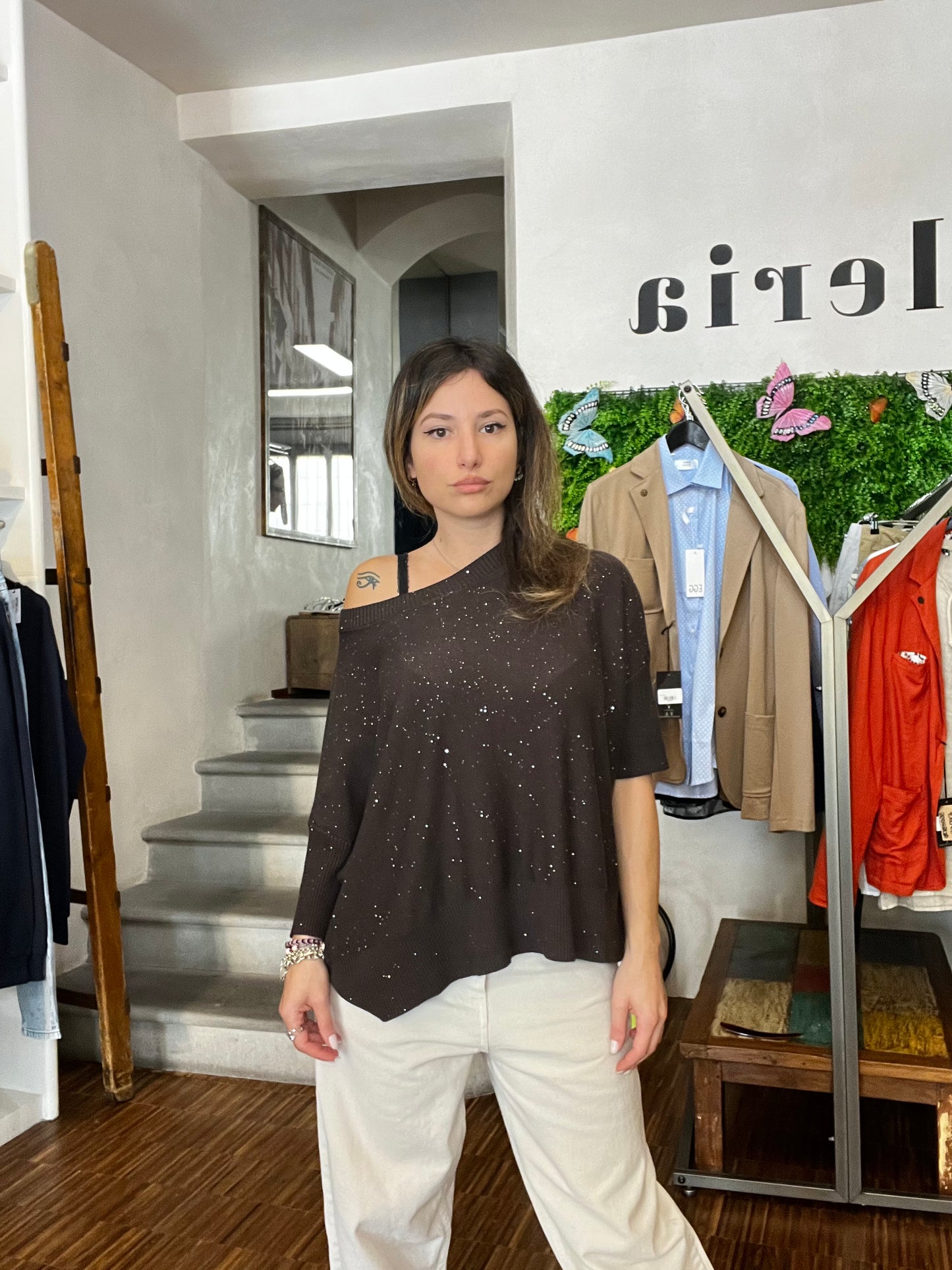 Lokita - jeans slouchy in bull