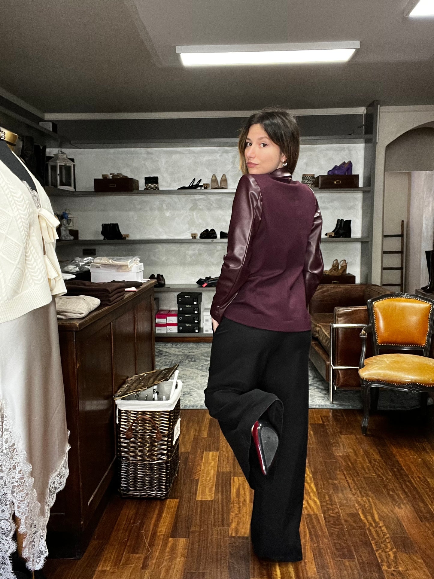 Egg- Giacca Ecopelle