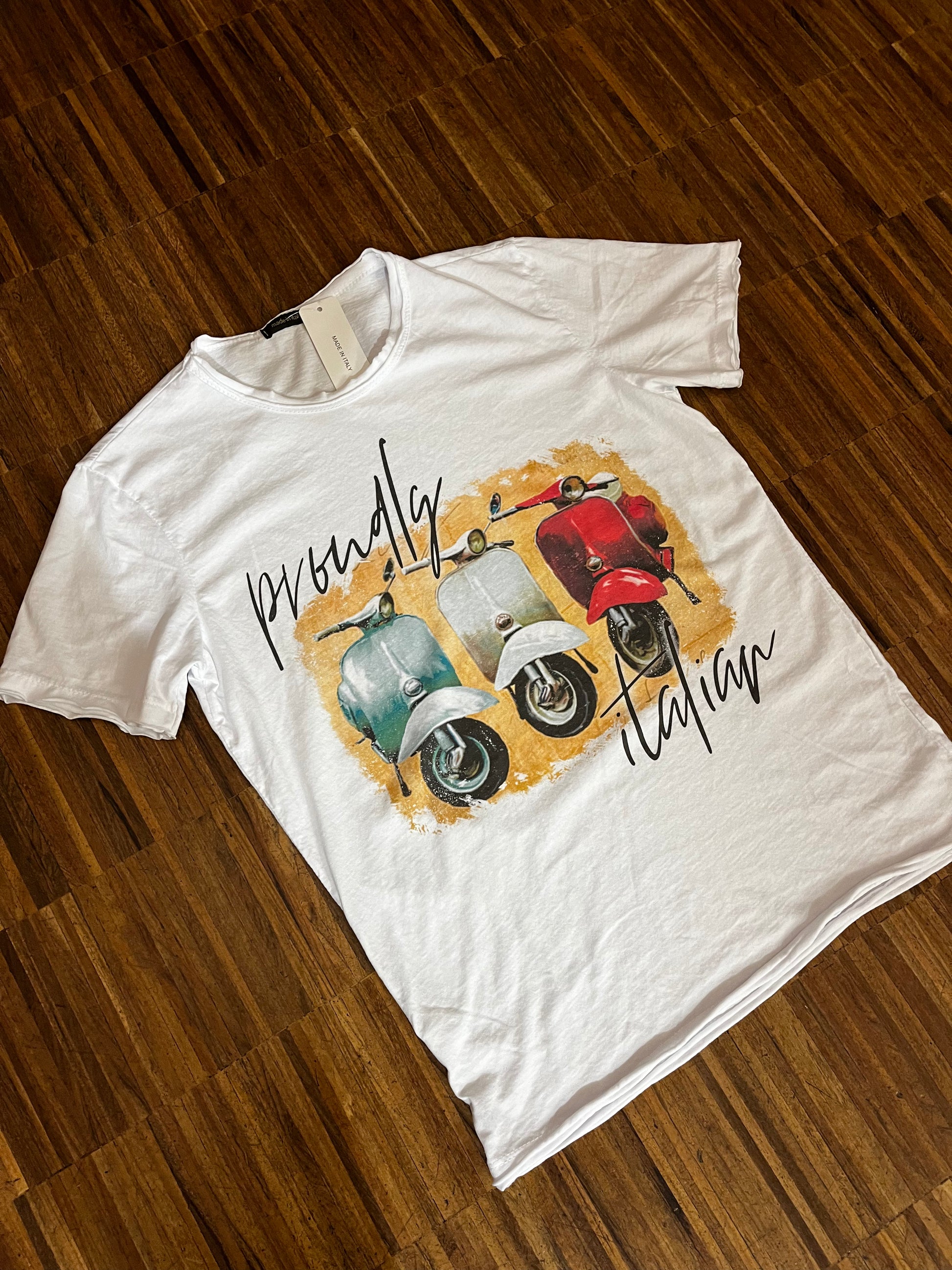 T-shirt Proudly Italian - Galleria 77