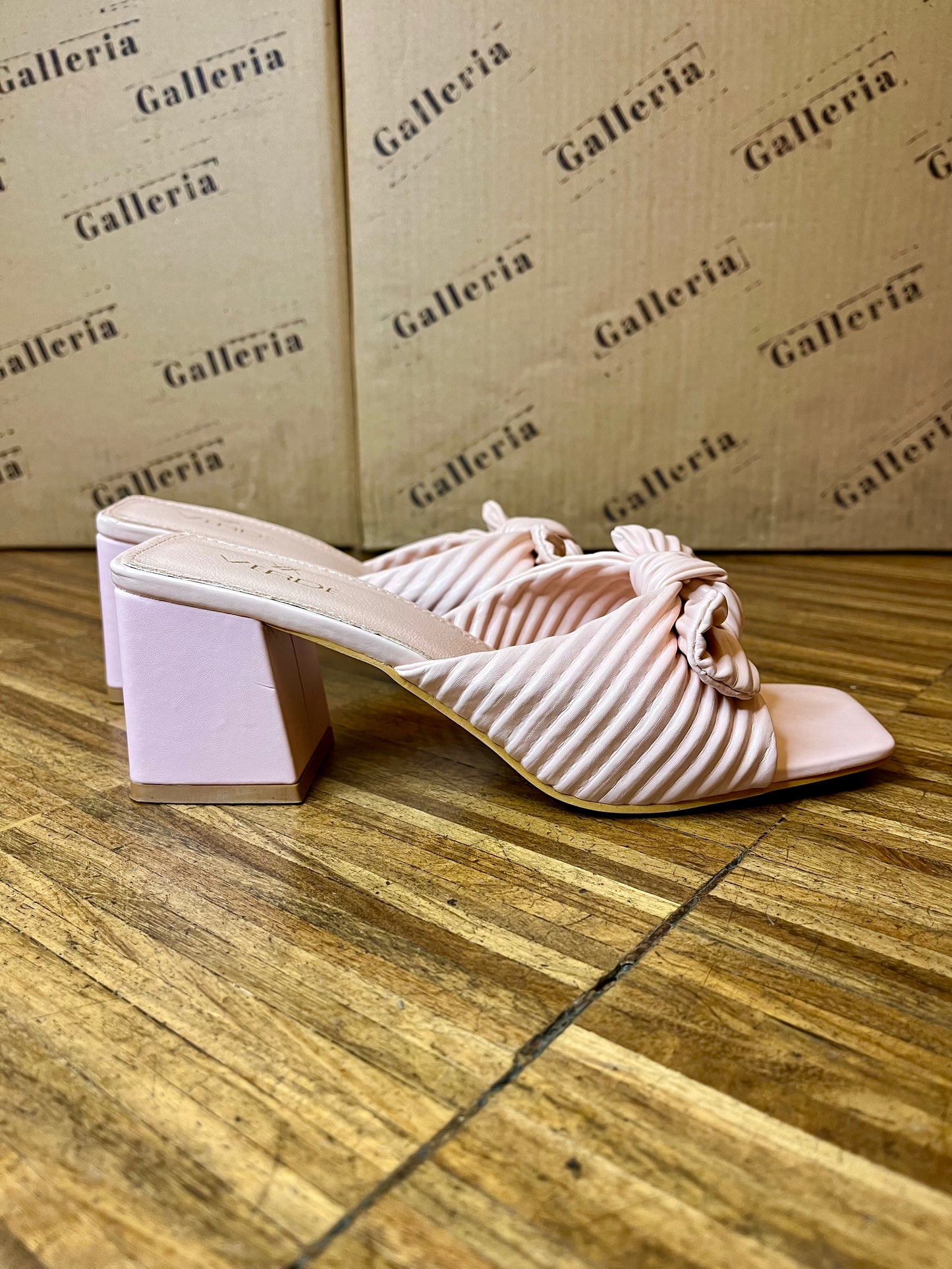 Verde - Mules Nude - Galleria 77