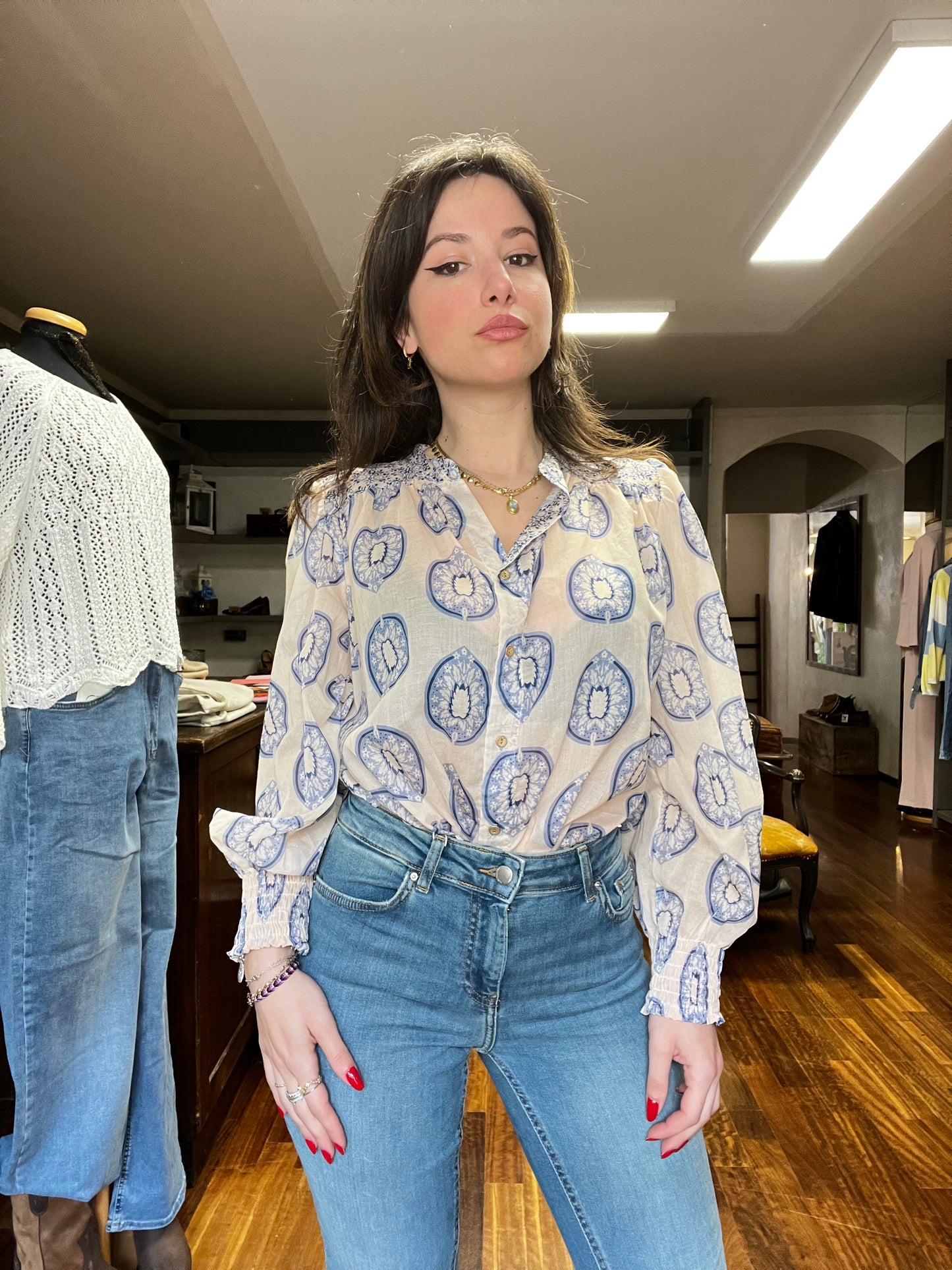 Camicia kiwi Egg - Galleria 77