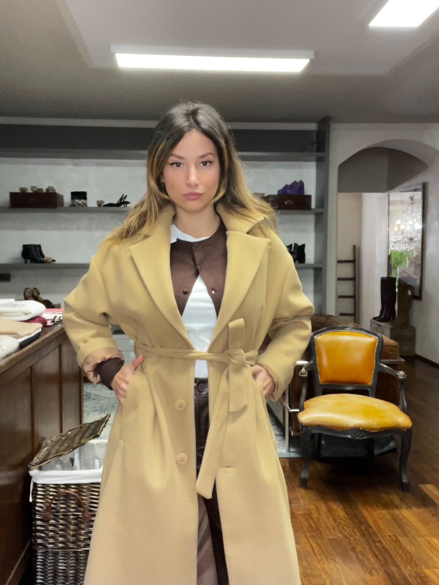 Lokita- cappotto slim basic