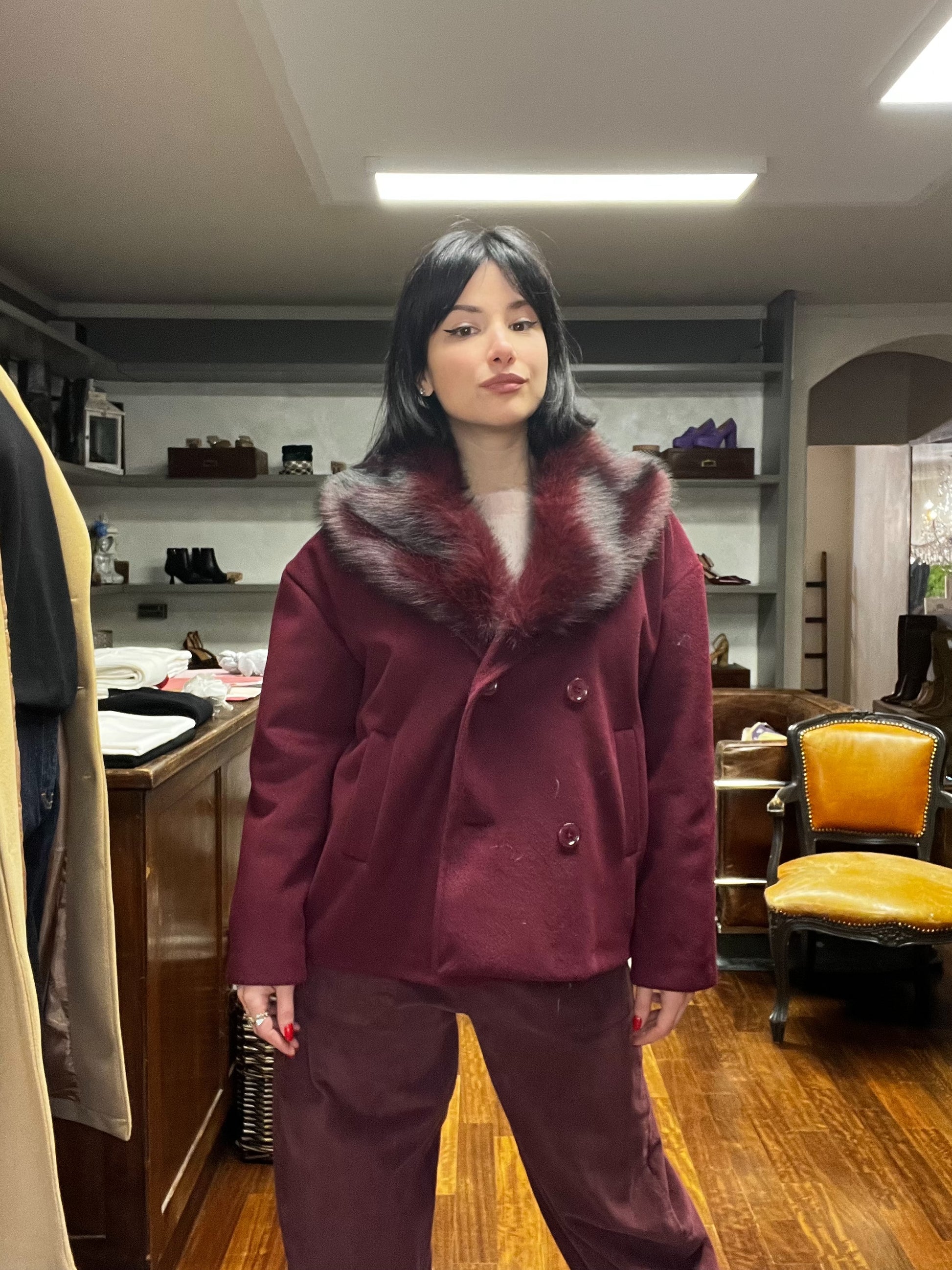 Cappotto pelliccia Lokita - Galleria 77
