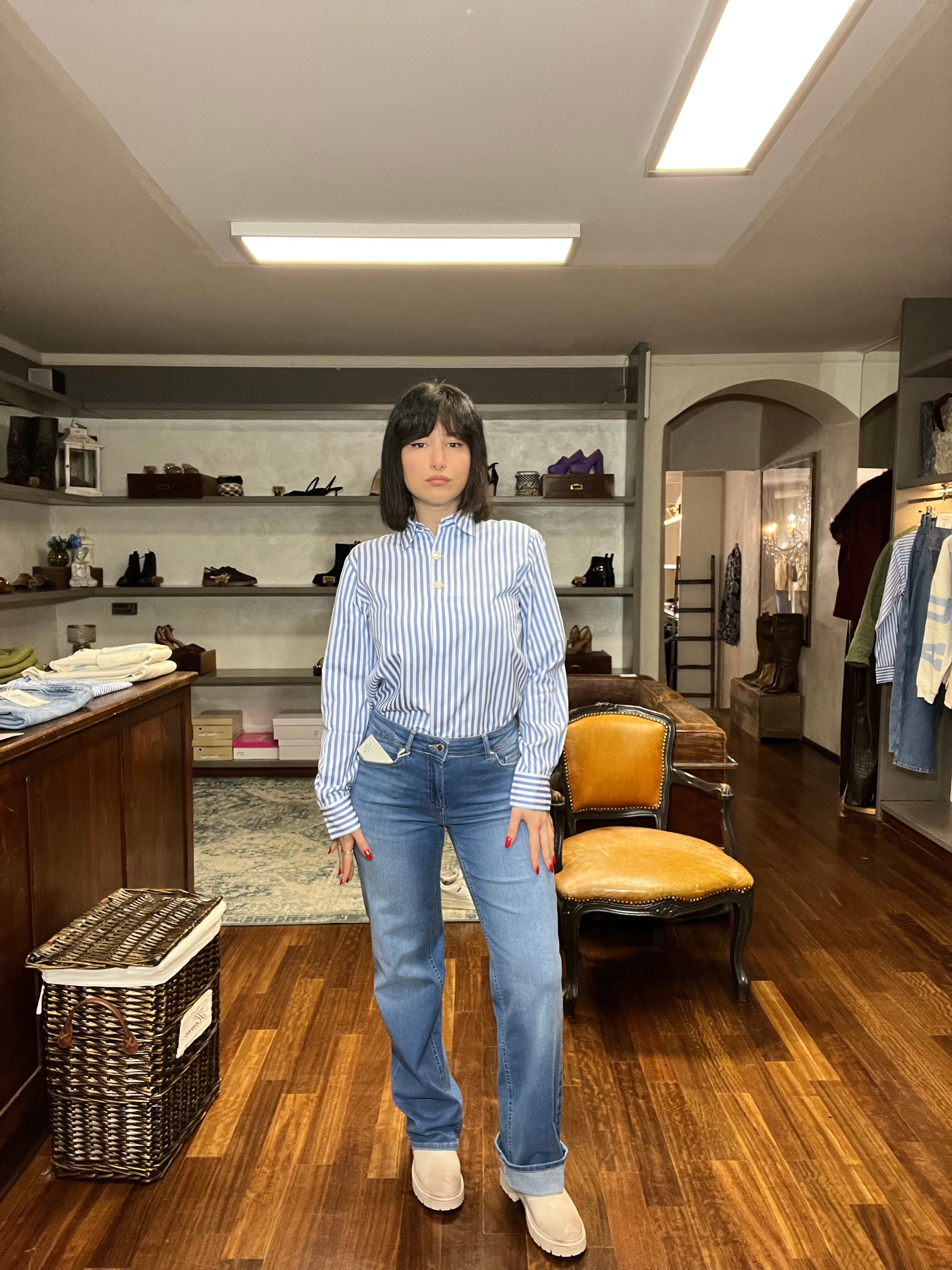 Only Blush jeans dritto - Galleria 77