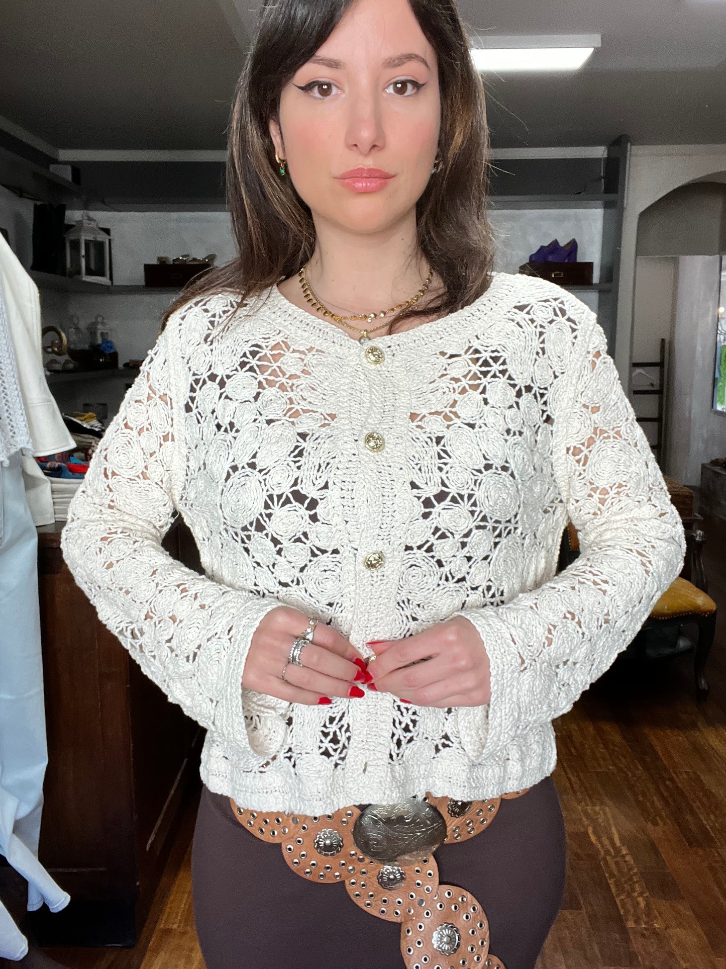Maglia Crochet Dixie