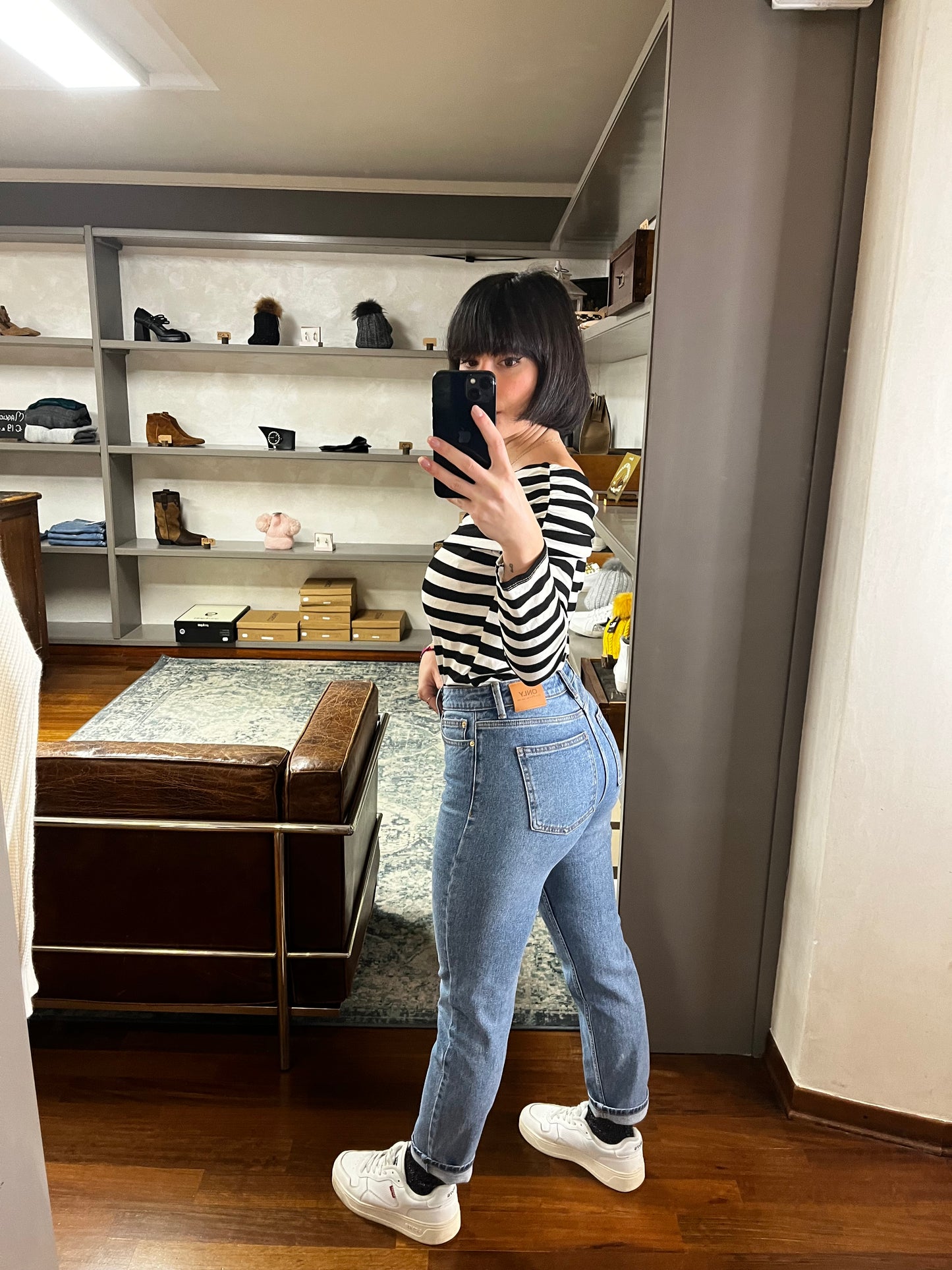 ONLY-emily mom fit jeans