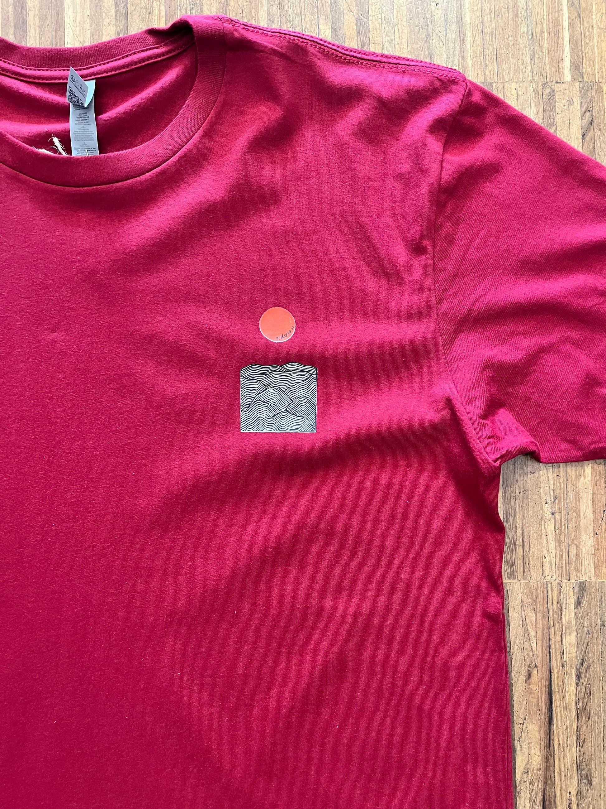 Galleria 77 regular tee Sunset vibes - Galleria 77
