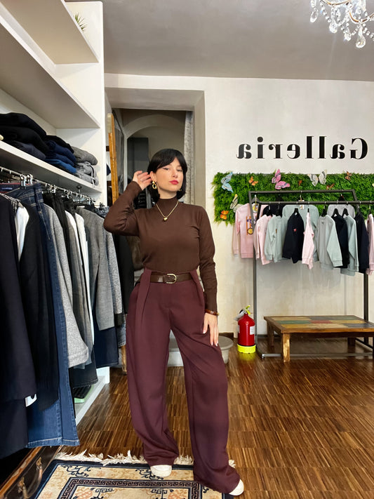 Pantaloni Choco / Cherry