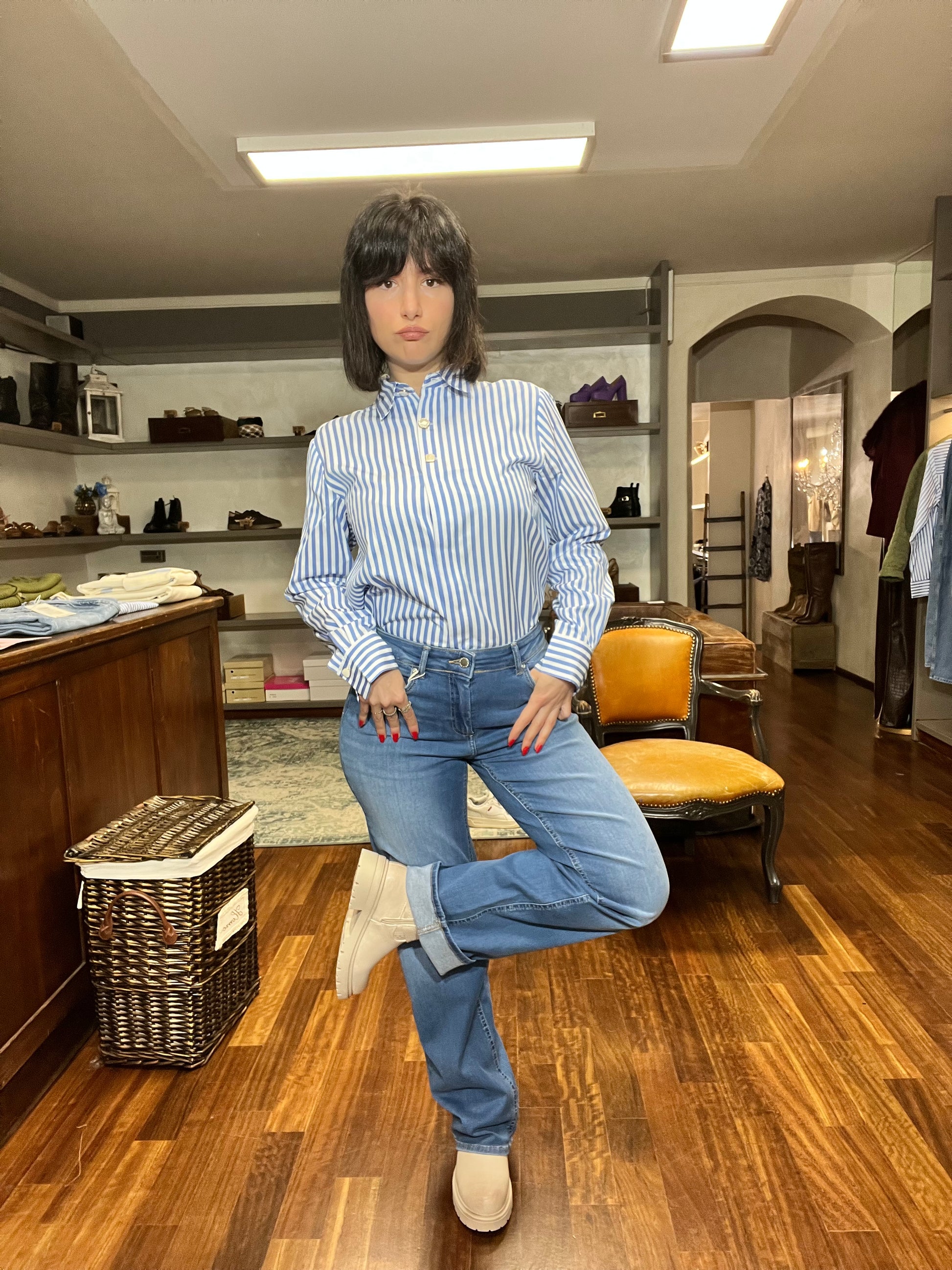 Only Blush jeans dritto - Galleria 77