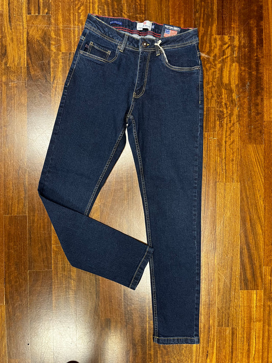 Cotton belt - strech jeans