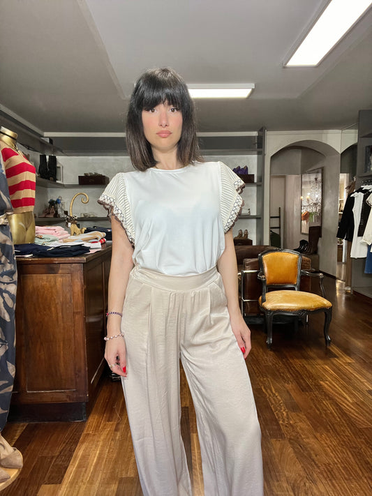 Pantalone satin