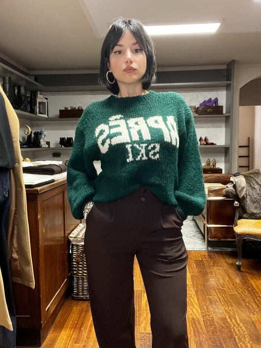 Pullover tessuto boucle Apres - ski