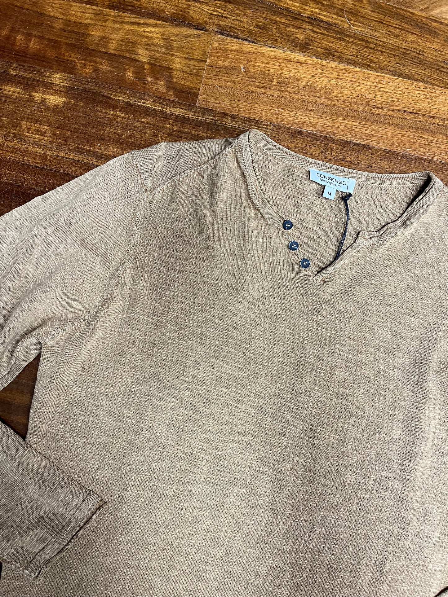 Consenso- maglia serafino - Galleria 77