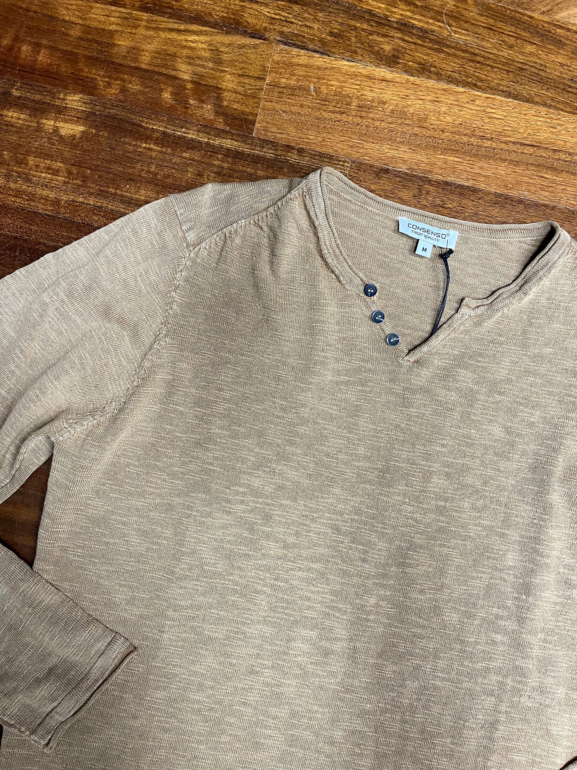 Consenso- maglia serafino - Galleria 77
