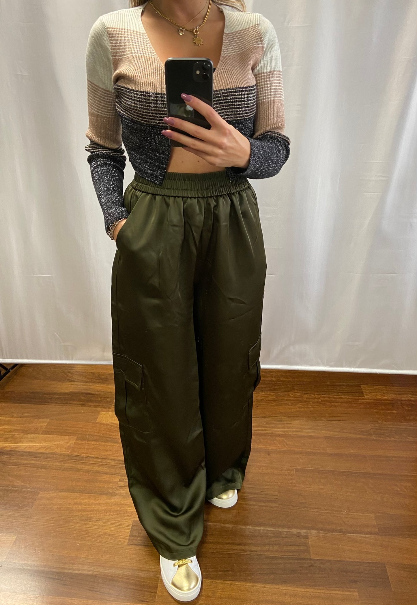 Mocci Paris- Pantaloni Cargo