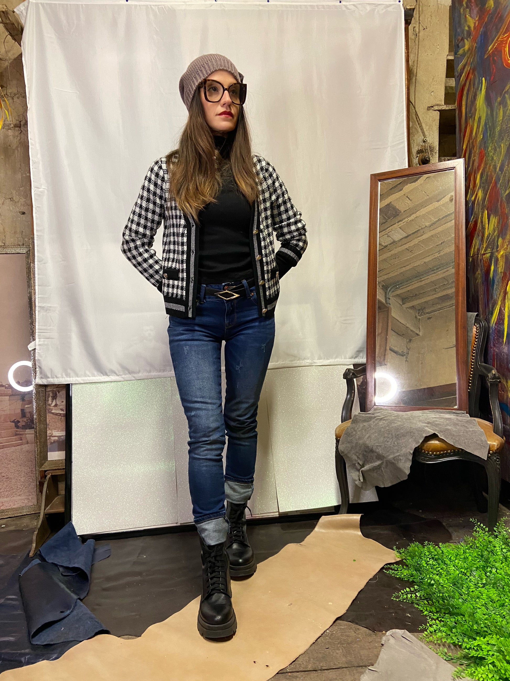 Molly-  jeans vita media - Galleria 77
